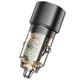 Зарядне автомобільне BOROFONE BZ20 PD20W+QC3.0 (1Type-C/1USB/3A) Чорний - изображение 4