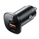 Зарядне автомобільне ACEFAST B1 mini PD + QC 3.0 (1 Type-C/1 USB/3A/38W) Чорний - изображение 3