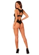 Боди женское эротическое Obsessive Donna Dream crotchless teddy XL/2XL Чёрный ( SO8635 ) - изображение 7
