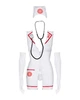 Женское Эротическое бельё Платье Obsessive Emergency dress S/M + stethoscope Белый ( SO7704 ) Feromon - изображение 2