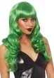 Leg Avenue Misfit Long Wavy Wig Green - изображение 1