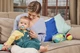 Набор пустышек силиконовых симметричных NEON LOVE 2 шт. Голубой Canpol babies 0-6 мес (5901691843820) - изображение 14