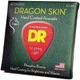 Струни для акустичної гітари DR STRINGS DRAGON SKIN ACOUSTIC - 12 STRING (10-48) - зображення 2