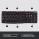 Клавіатура Logitech K120 Ukr USB Black (920-002643) - зображення 6