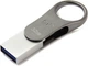 Флеш-накопичувач Silicon Power USB 32G usb3.1+TypeC DriveMobile C80 Silver (SP032GBUC3C80V1S) - зображення 1