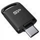 Флеш-накопичувач Silicon Power Flash SiliconPower USB 3.1 C10 Type-C 16Gb Black (SP016GBUC3C10V1K) - зображення 4