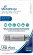 Флеш-накопичувач MediaRange USB 3.0 combo flash drive, with USB Type-C plug, 64GB (MR937) - зображення 2