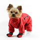 Lucky Pet Комбинезон Фокс для породы Мопс красный M2 №1, 28 х 60 см - изображение 3