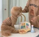 Худи на флисе для собак Мишка размер S коричневое (11213) - изображение 2