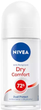 Кульковий дезодорант Nivea Roll-on Dry Comfort 50 мл (4005900388513) - зображення 1