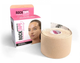 Кинезио тейп для лица RockTape Beauty Gentle CША 5 метров Бежевый - изображение 2