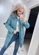 Fashions • Куртка жіноча зимова Love Fashions 82 темна м'ята (1875/а-мк) - зображення 5