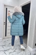 Fashions • Куртка жіноча зимова Love Fashions 82 темна м'ята (1875/а-мк) - зображення 6