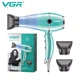 Профессиональный мощный фен для волос VGR-452 2400W + 2 насадки - изображение 7