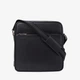 Сумка чоловіча шкіряна месенджер середня InBag Messenger m01303 Чорний - зображення 1