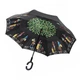 Зонт Up-Brella Picasso обратного сложения отличный дизайн эргономичная ручка двойной купол - изображение 1