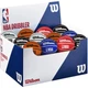 Міні-м'яч баскетбольний для дриблінгу Wilson NBA Dribbler 6 см чорний (WTB1100PDQNBA) - зображення 3