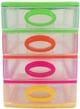 Комод-мини четыре секции Irak Plastik 27x19x26.5 см (5265kmd) - изображение 3
