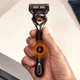 Сменные картриджи для бритья (лезвия кассеты) мужские Gillette Fusion5 Power 4 шт - изображение 3