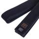 Пояс для кимоно черный Mooto Taekwondo Heroe 2337 длина 260см Black - изображение 5