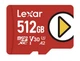 MicroSDXC Карта памяти для игровых консолей Nintendo Lexar PLAY 512Gb C10 A2 V30 U3 4k - изображение 7