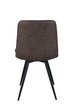 Стілець Max's furniture Норман 02 Чорний/Коричневий нубук - изображение 5