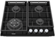 Варильна поверхня газова Fabiano FHG 8244 VGHT Black Glass 8111.406.1470 - изображение 1