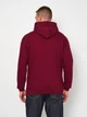 Худі утеплене на флісі чоловіче Just Hoods College AWJH001BU S Burgundy (Tr2000000013138) - изображение 3