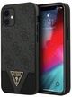 Панель Guess 4G Triangle Collection для Apple iPhone 12 mini Gray (3700740480311) - зображення 1