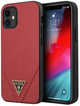 Панель Guess Saffiano для Apple iPhone 12 mini Red (3700740480250) - зображення 1