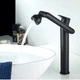 Змішувач трансформер Swiveling Faucet обертовий для ванної кімнати та кухні | Кран універсальний на раковину поворотний Чорний - зображення 8