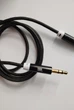 AUX кабель JBL для аудіо/Кабель Jack 3.5 mm. / Тканинний / Чорний - зображення 2
