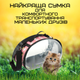 Сумка Переноска Для Грызунов и Небольших Животных до 2 кг Складная Сумка Для Попугаев Сурикатов Хорьков 35*20 см Розовая - изображение 2