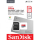 Карта памяти SanDisk 128GB microSD class 10 UHS-I Ultra (SDSQUAB-128G-GN6MA) (160312) - изображение 4