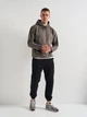 Худі утеплене на флісі чоловіче Just Hoods College AWJH001TG M Steel Gray (Tr2000000014029) - зображення 2