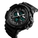 Часы наручные мужские c подсветкой Skmei 1343BK black - изображение 3