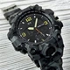 Часы наручные мужские с подсветкой Skmei 1155BCMGY gray camouflage - изображение 5
