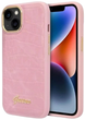 Панель Guess Croco Collection для Apple iPhone 14 Plus Pink (3666339082932) - зображення 1