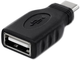 Adapter Qoltec USB Typ-C - USB Typ A czarny (5901878503967) - obraz 1