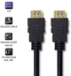 Кабель Qoltec HDMI A - HDMI A 1.5 m чорний (5901878504087) - зображення 2