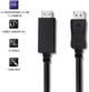 Кабель Qoltec 4K DisplayPort v1.1 - HDMI 1 м (5901878504407) - зображення 4