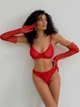 Комплект женского белья SM2214dd Simply sexy красный M - изображение 2