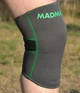 Наколенник MadMax MFA-294 Zahoprene Knee Support Dark Grey/Green (1шт.) L - изображение 5