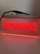 Светодиодная табличка Відчинено От USB до павербанка Красная 250х150 - изображение 1