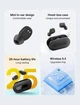 Наушники Baseus Bowie EZ10 TWS Bluetooth 5.3 NEW Black TWS Bluetooth 5.3 с низким уровнем задержки - изображение 5