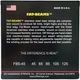 Струни для бас-гітари DR STRINGS FAT-BEAMS BASS 5-STRING - MEDIUM (45-125) - зображення 3