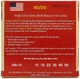 Струни для акустичної гітари DR STRINGS HI-BEAM ACOUSTIC 80/20 BRONZE - CUSTOM LIGHT (11-50) - зображення 3