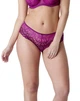 Трусики Gossard Swirl 17804 шорти з мереживом та м'якою сіткою XL Raspberry (5053014963408) - зображення 1
