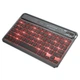 Клавиатура hoco s55 transparent discovery edition wireless bt keyboard dark night black - изображение 2