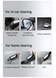 Автомобильный пылесос usams us-zb108-1 mini handheld vacuum cleaner black - изображение 8
